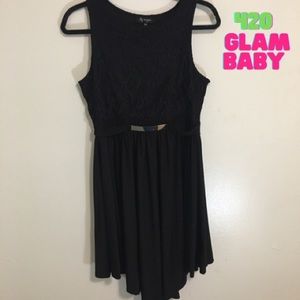 Black Sleevless Dress